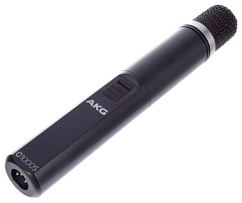 AKG C1000S Электретный микрофон 'Швейцарский нож', кардиоида/суперкардиоида