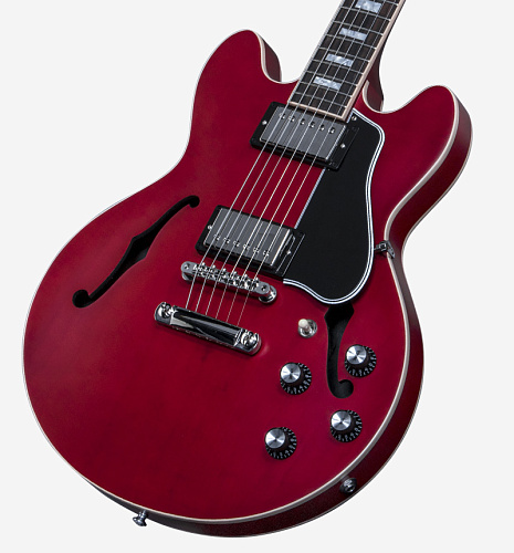 GIBSON 2016 MEMPHIS ES-339 SATIN CHERRY Комплект: полуакустическая электрогитара, кейс