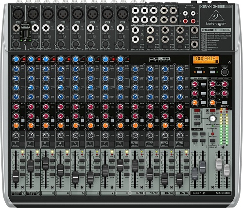 Behringer QX2222USB Микшерный пульт, 16 каналов