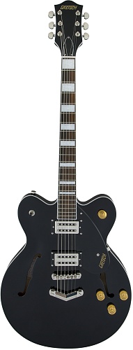 Gretsch G2622 Streamliner Center Block with V-Stoptail Broad'Tron Pickups Black Полуакустическая электрогитара