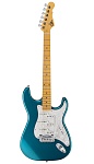 :G&L Tribute Comanche Emerald Blue MP Poplar 