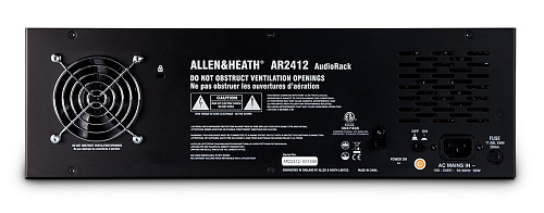 Allen&Heath AR2412 Модуль расширения, 24 входа, 12 выходов, поддержка интерфейса AVIOM