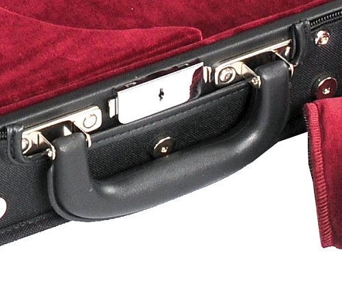 Jakob Winter JW-3023-VN-013 Футляр для альта 15"-16,5", деревянный, черный/красный