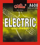 Фото:Alice A608(4)-M Medium Комплект струн для бас-гитары, сталь/сплав никеля, 045-105