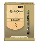 Фото:Rico RML10BCL200 Mitchell Lurie Premium Трости для кларнета Bb, размер 2.0, 10 шт