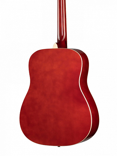 Caraya F630-RDS Акустическая гитара, красный санберст