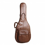 Фото:Reunion Blues 206-15-34 Classic Solid Body Electric Кожаный чехол  для электрогитары (коричневый)