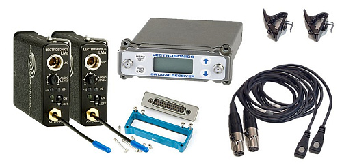 Lectrosonics SRa5P-LMB-HH Накамерная 2-х канальная радиосистема с ручным и петличным микрофонами