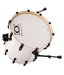 :Drumcraft Series 6 Pearl White Black   12"5"