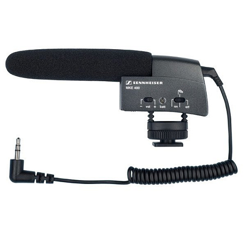 Sennheiser MKE 400 Накамерный микрофон «пушка»