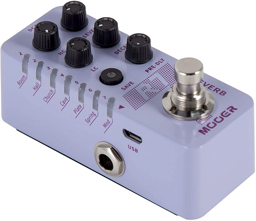 Mooer R7 Reverb Цифровой ревербератор для гитары