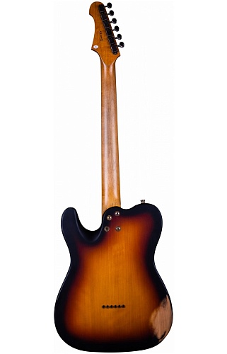 Jet JT-350 Relic SB Электрогитара, Telecaster, корпус липа, 22 лад, SH, цвет Sunburst Relic