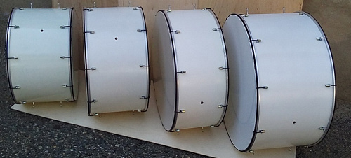Мастерская Бехтеревых MBB-2414WH Маршевый барабан 24x14"