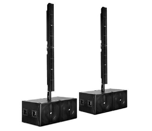 K-Array KR802 Активный звуковой комплект 8000 Вт: 2 KMT218 + 4 KY102, 2 x K-FOOT2, 4 x K-JOINT2