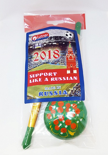 Хохлома LHL7201-2018 Комплект деревянных ложек к чемпионату мира по футболу