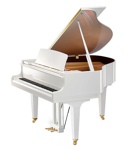 Kawai GL-10 WH/P Кабинетный рояль, белый полированный