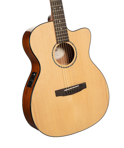 Cort L60CE-NAT Luce Series Электроакустическая гитара, цвет натуральный