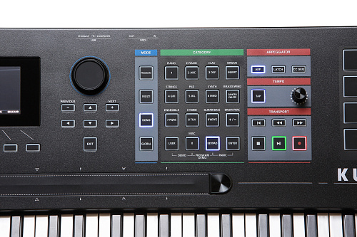 Kurzweil K2700 Рабочая станция, цвет чёрный