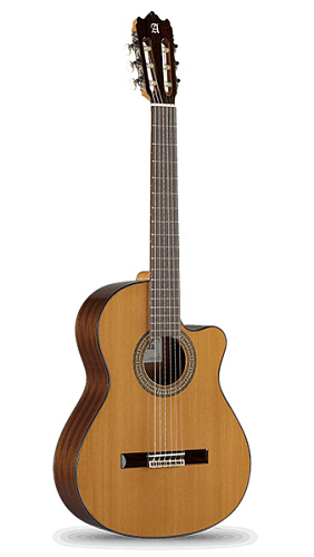 Alhambra 6.855 Cutaway 3C CW E1 Классическая гитара со звукоснимателем