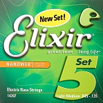 :Elixir 14207 NANOWEB    5- -, , Light/Medium, 45-135