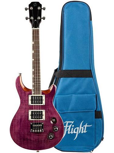 Flight Vanguard Tenor TPP Электроукулеле, PRS, тенор, чехол