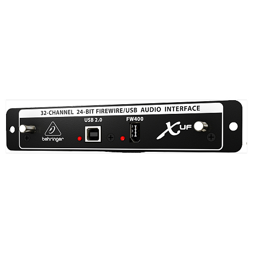 Behringer X-UF 32-канальный двунаправленный аудиоинтерфейс USB/FireWire
