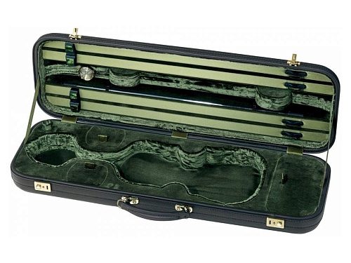 GEWA Jaeger Prestige Violin Case Mokko 4/4 Скрипичный футляр (зеленый бархат)