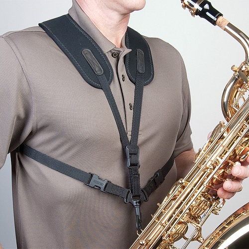 Neotech 2601172 Super Harness Плечевой ремень для саксофона, длинный, карабин