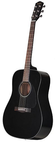 FENDER CD-60 DREAD V3 DS BLK WN Акустическая гитара