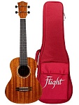 Фото:Flight Antonia T Укулеле тенор, Solid Top махагони, чехол в компекте