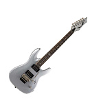 Фото:Dean C350F MSL  электрогитара,тип «Ibanez», Floyd rose, цвет серебряный металлик