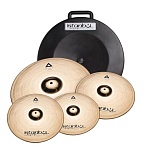 :ISTANBUL AGOP IXBS4 BRILLIANT  XIST   (14" HI-Hats, 16" Crash, 20" Ride + 18" Crash) (- ) + 