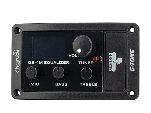 Cherub GS-4M Звукосниматель с микрофоном и эквалайзером для акустической гитары