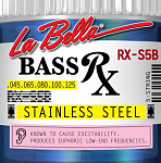 Фото:La Bella RX-S5B RX – Stainless Комплект струн для 5-струнной бас-гитары, нерж.сталь, 45-125