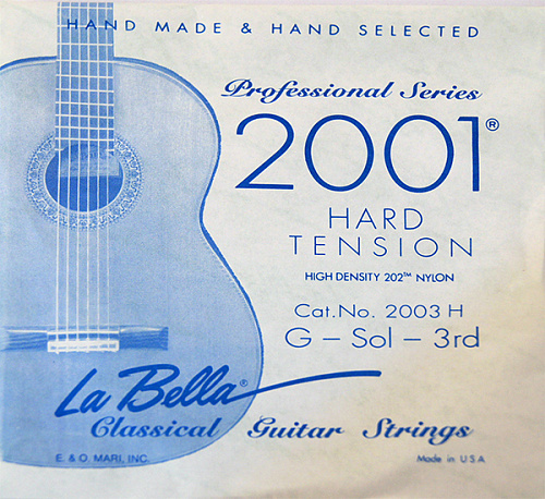 La Bella 2003H Отдельная 3-я струна, нейлоновая***