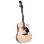Фото:GregBennett GD112SCE/N   электроакустическая гитара 12 струнная