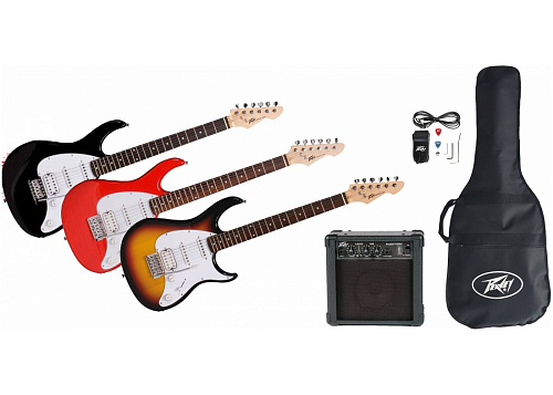Peavey Raptor Plus Pack Black (w/ Audition) Комплект электрогитара, комбик, аксессуары