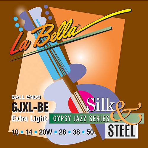 La Bella GJXL-BE Gypsy Jazz Extra Light     , 10-50, /