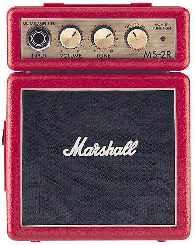 MARSHALL MS-2R MICRO AMP RED , 1 